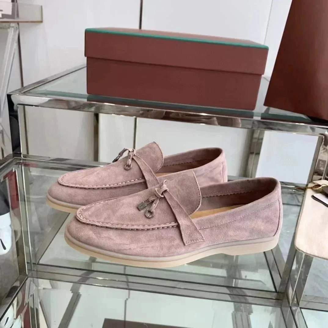 Loro Piana Summer Walk Dior B34 Beige Loafers — QC