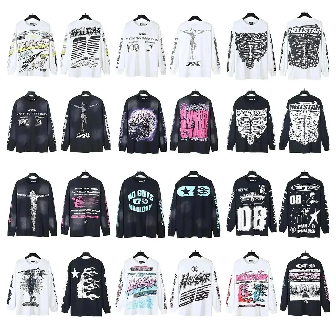 Hellstar Rib Cage Long Sleeve Tee Collection