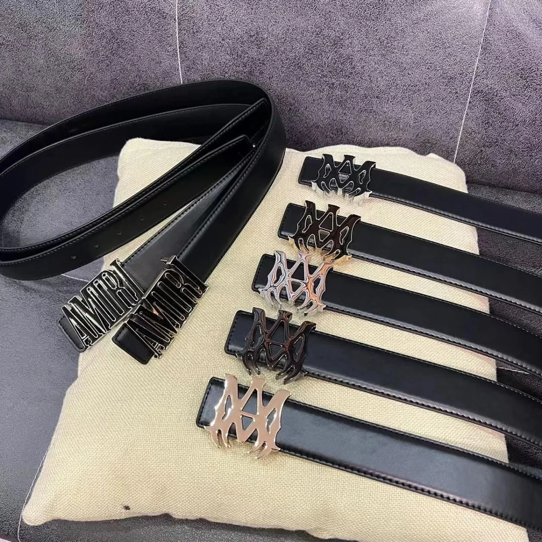 Leather Letter Belt