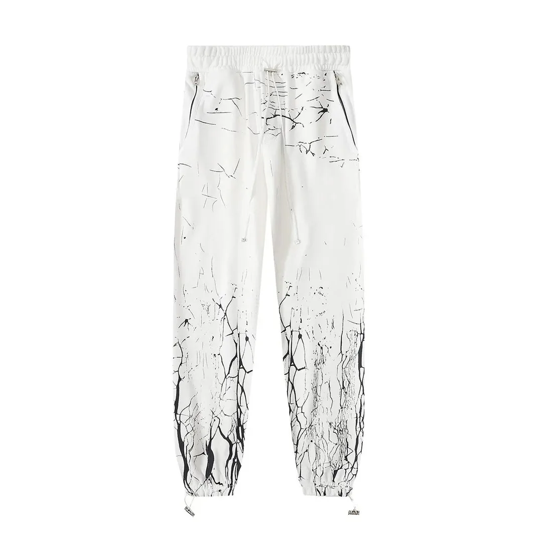 Amiri Cracked Logo Print Cotton Hoodie — photo 10