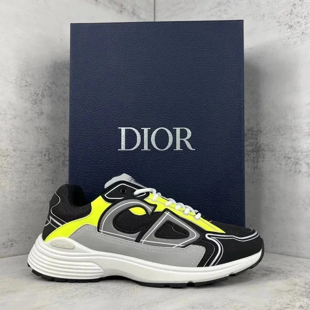 Dior B30 Navy White Sneakers — photo 9