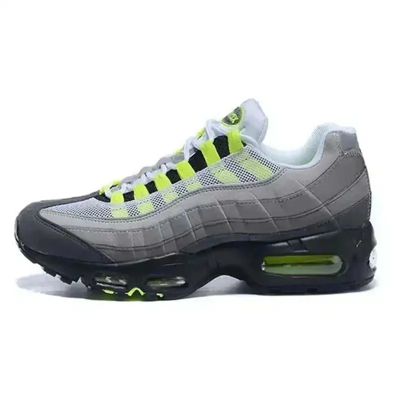 Nike Air Max 95 Olive Lace-Up Running Shoes — QC