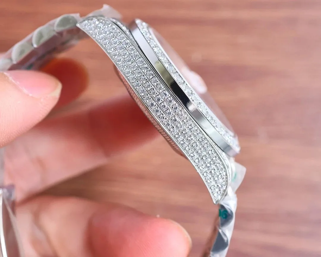 Full Diamond Custom Watch — QC