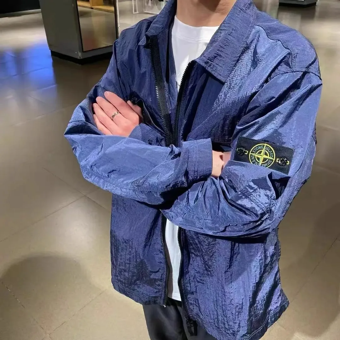 Stone Island Metallic Nylon Jacket