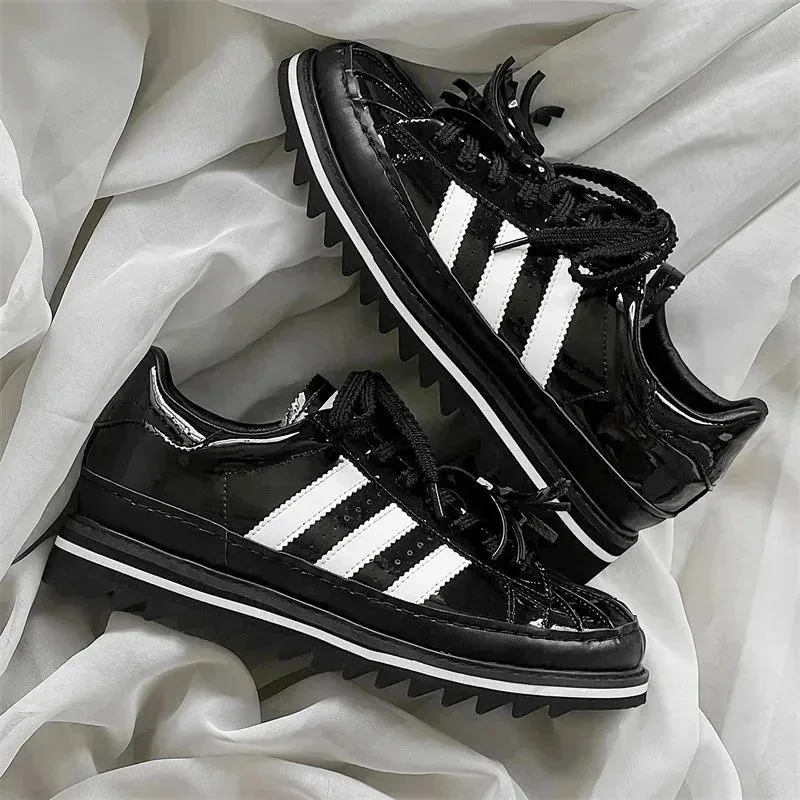 Adidas Retro Color-Block German Trainers — photo 2