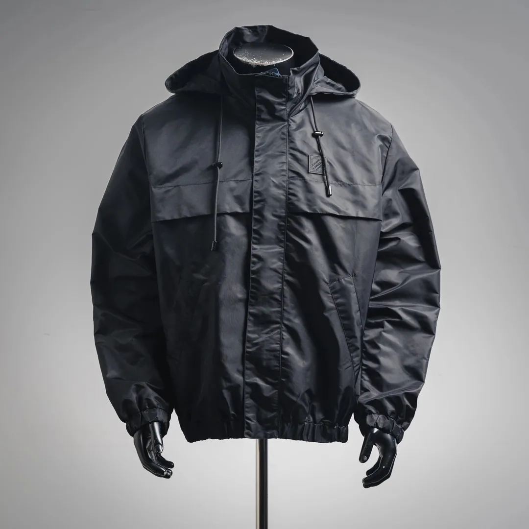Jacquard Reversible Windbreaker — Photo 10