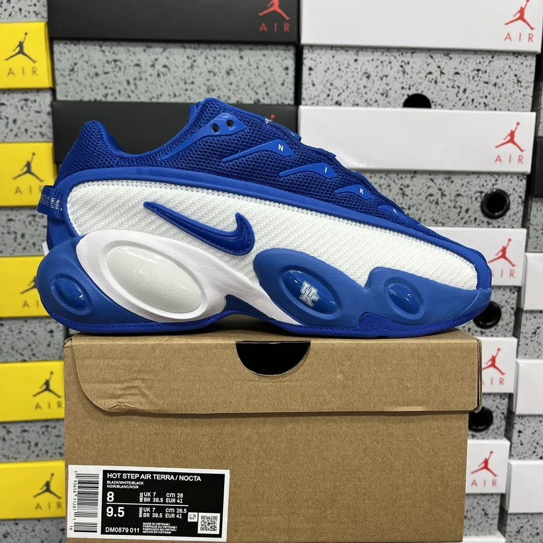 Nike White Grey Glide Basketball Shoes — QC