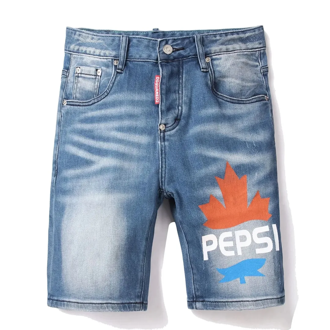 Amiri Distressed Denim Shorts Collection — photo 4