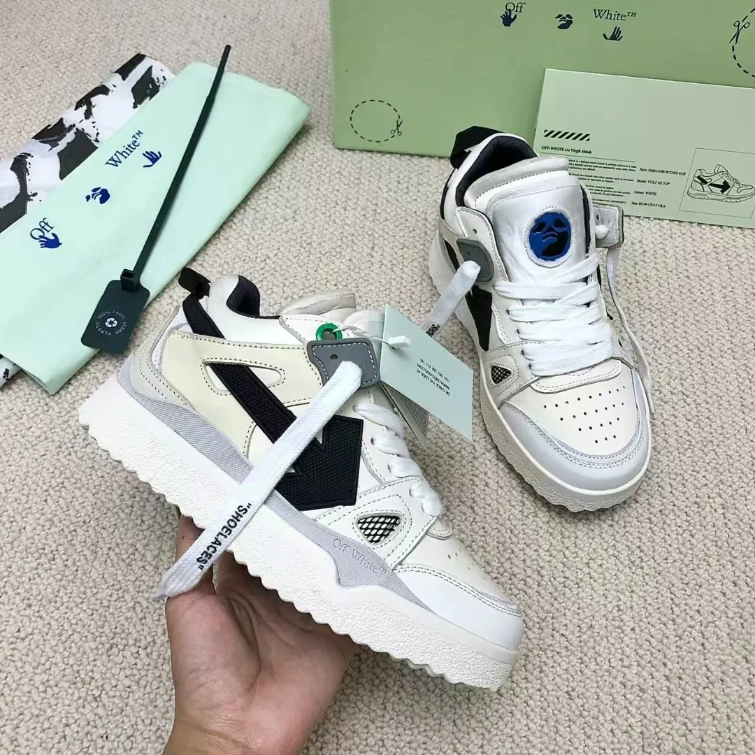 Off-White Odsy-1000 Full-Grain Leather Sneakers — photo 9