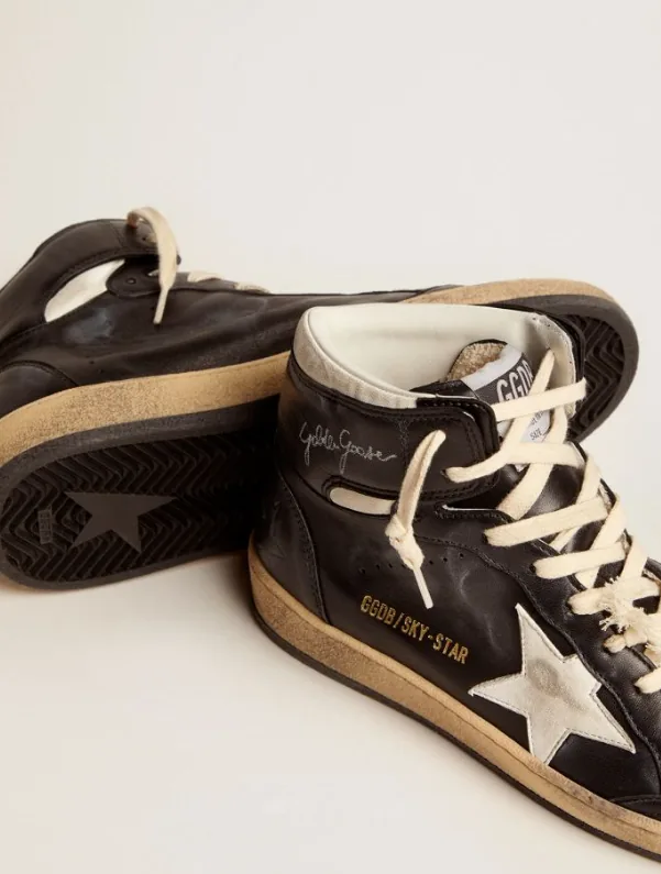 Golden Goose Sky-Star Low-Top Sneakers — Photo 4