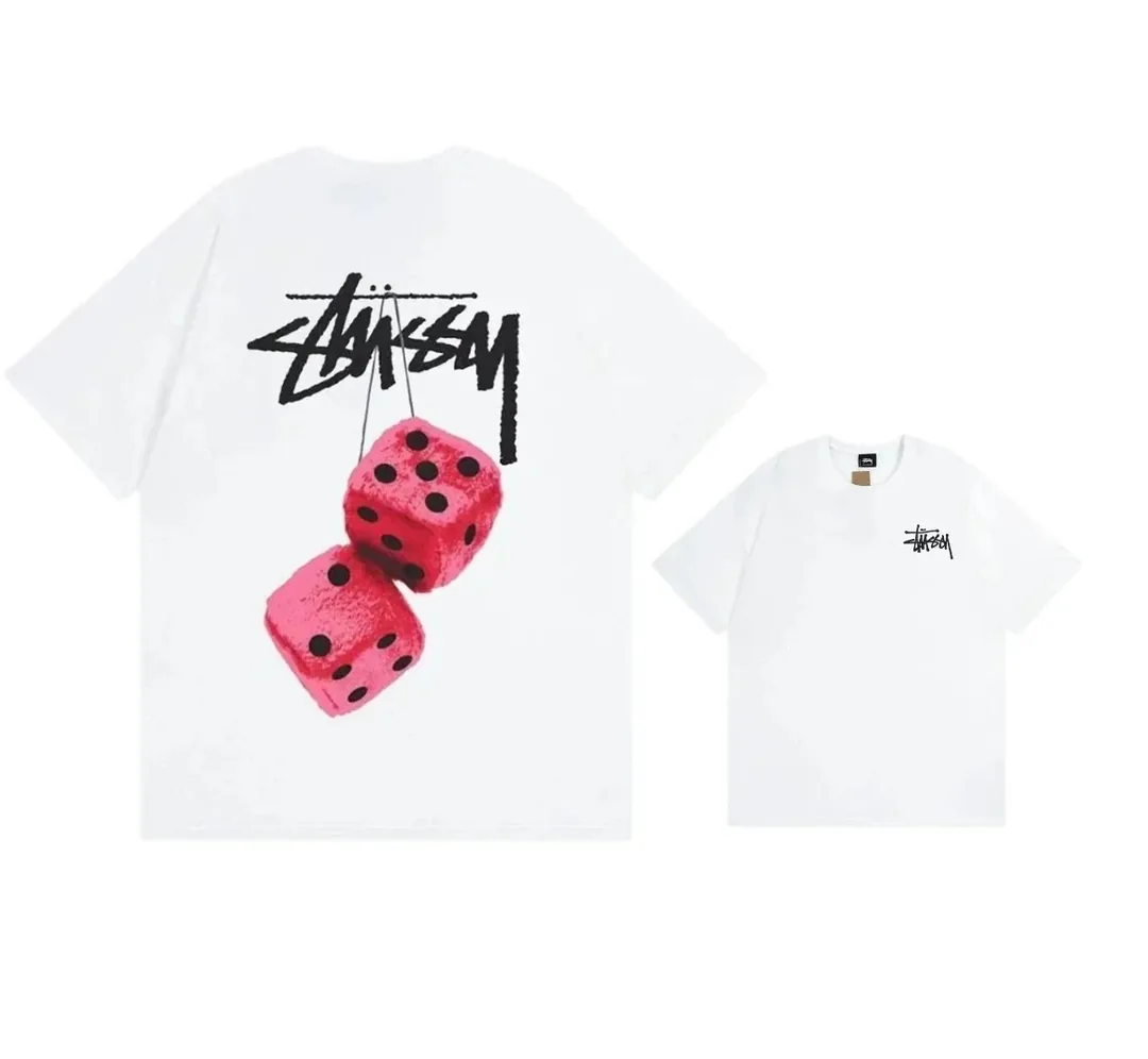 Stussy Flaming Cards T-Shirt — QC