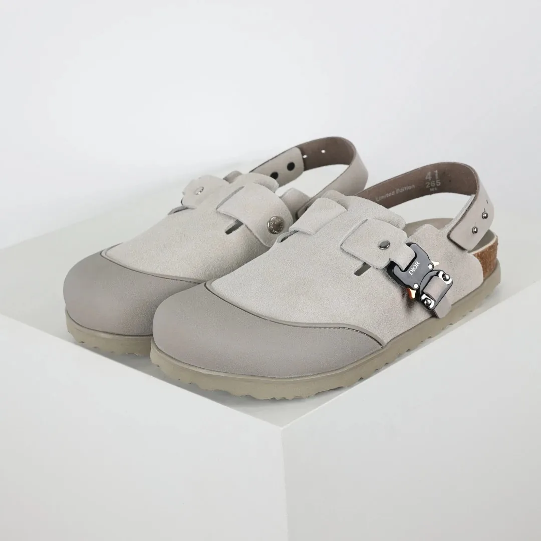Birkenstock Tokio Wool And Suede Sneakers — photo 11