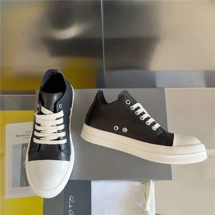 Rick Owens DRKSHDW Grey White Sneakers — photo 10