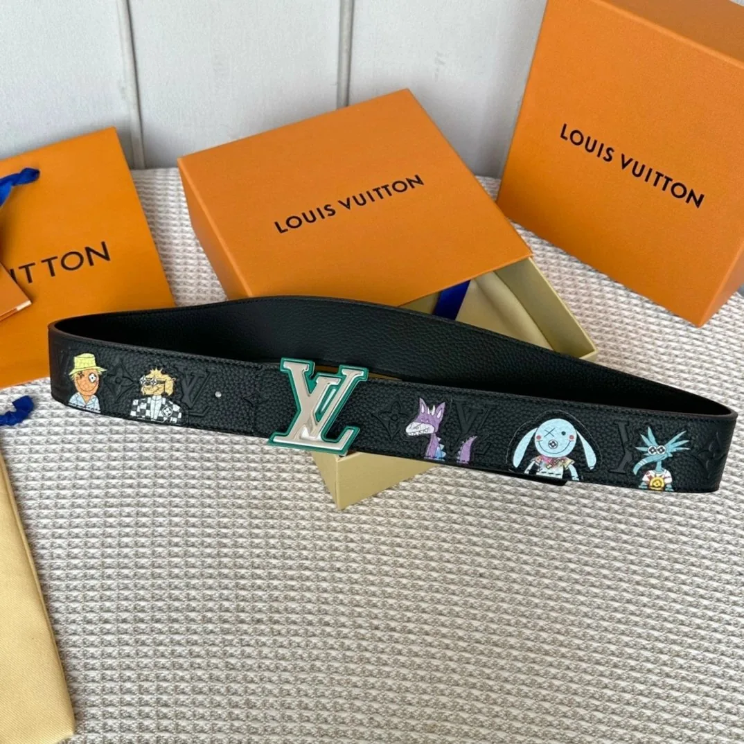 Mens Reversible Leather Belt — photo 4