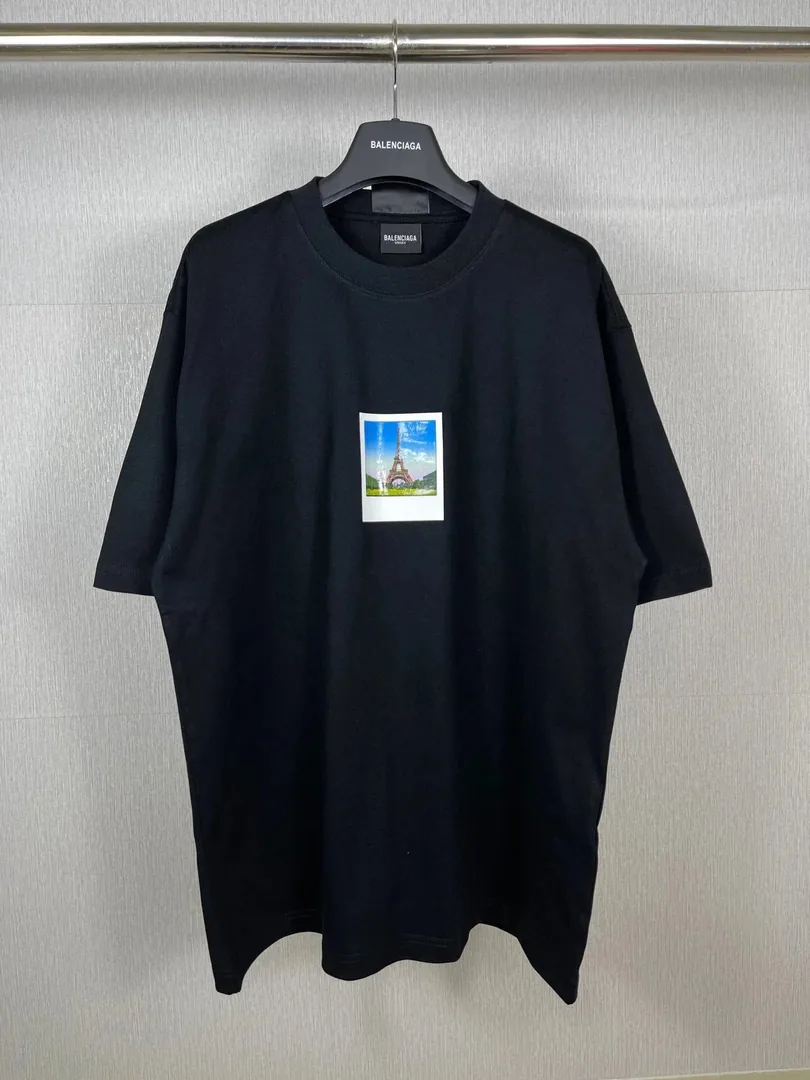 Balenciaga Photo Patch Oversized T-Shirt — Photo 15