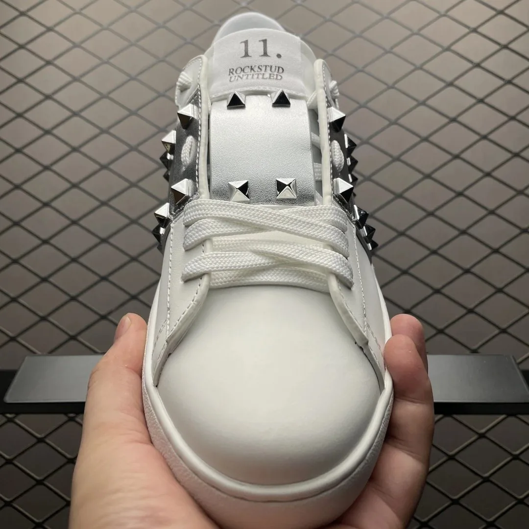 Valentino Open Sneaker White Trainers — Photo 9