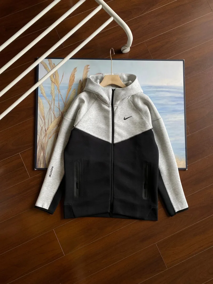 Collab High-Neck Logo Sport Jacket — Photo 14