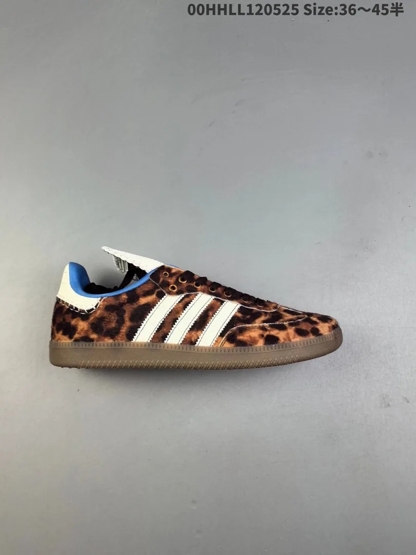 Wales Bonner Adidas Samba Leopard