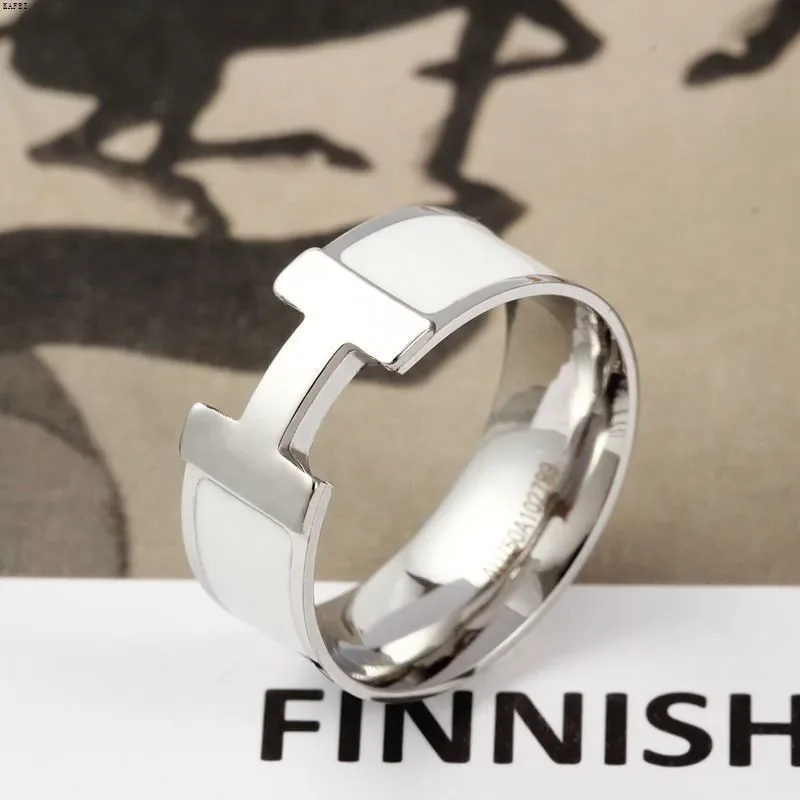 Enamel Couple Rings — photo 3