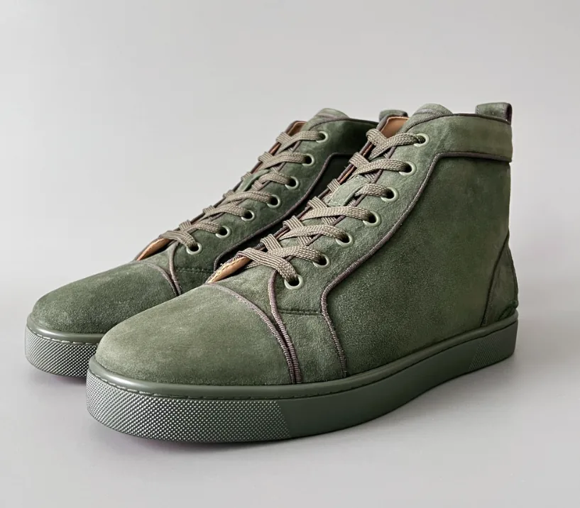 Christian Louboutin White Court Sneakers — Photo 8