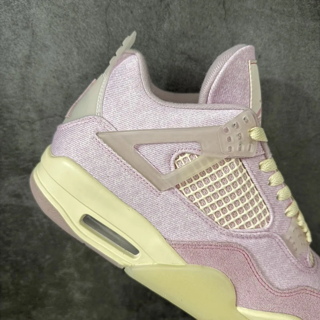 Air Jordan 4 Denim Iced Carmine — photo 5