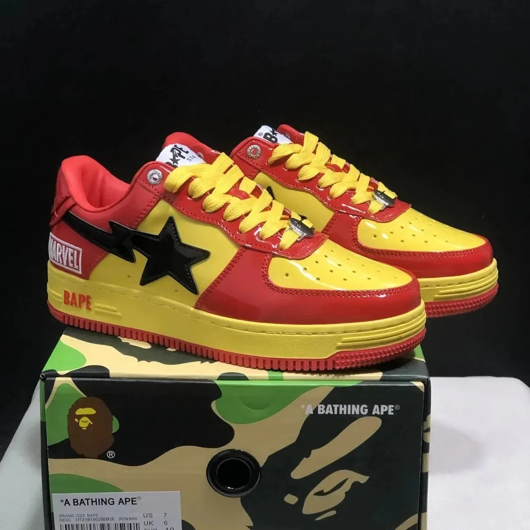 Bape Sta Couple's Running Shoes — Photo 8