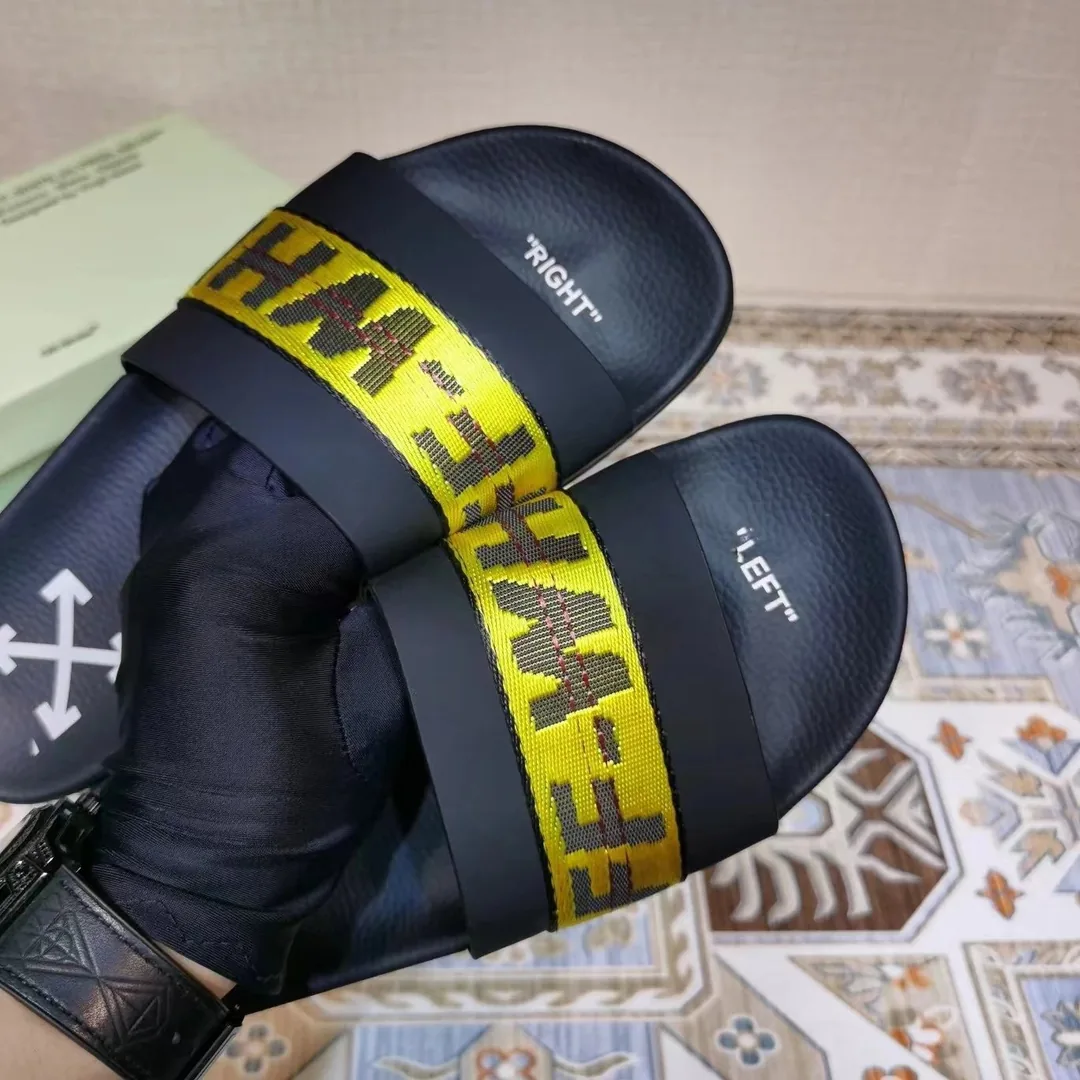 Off-White Industrial Slides — QC