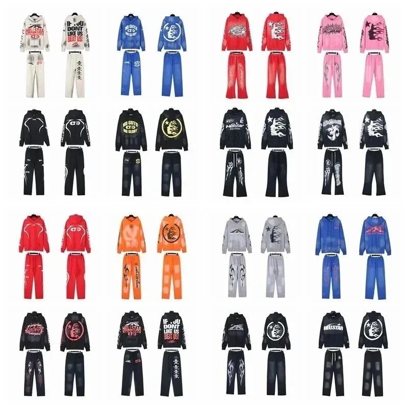 Cotton Hooded Hoodie And Pants Set