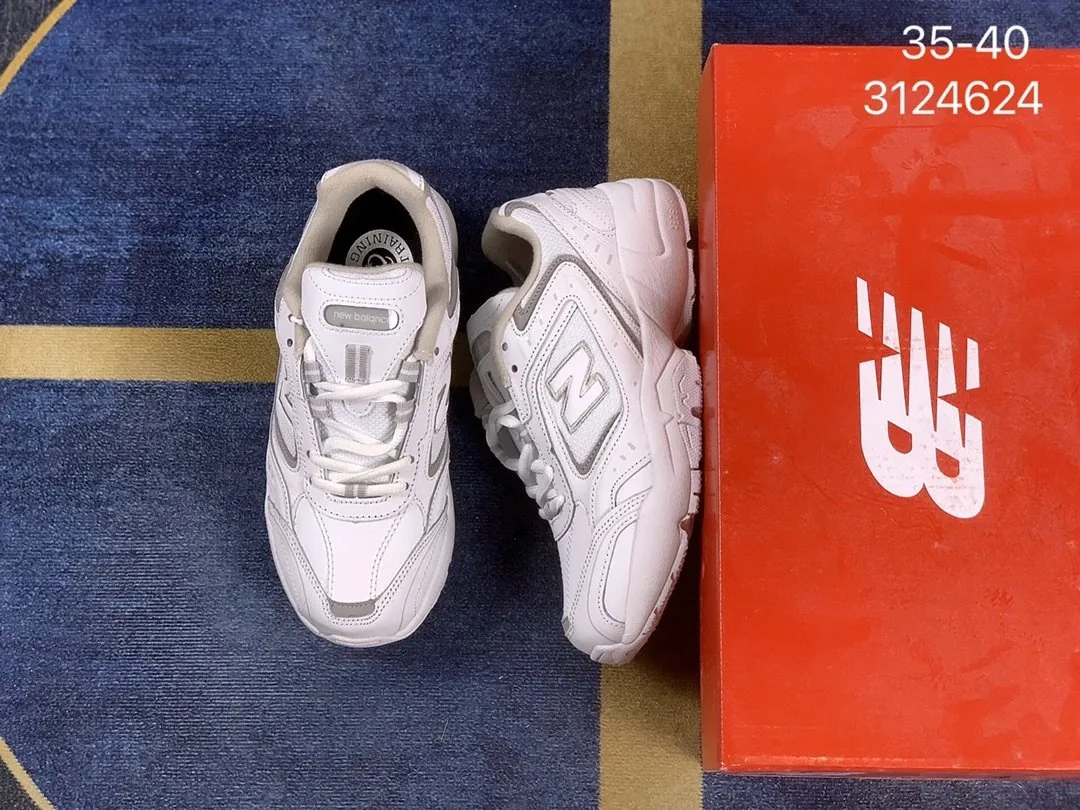 New Balance White Bow WX452 Sneakers — Photo 6