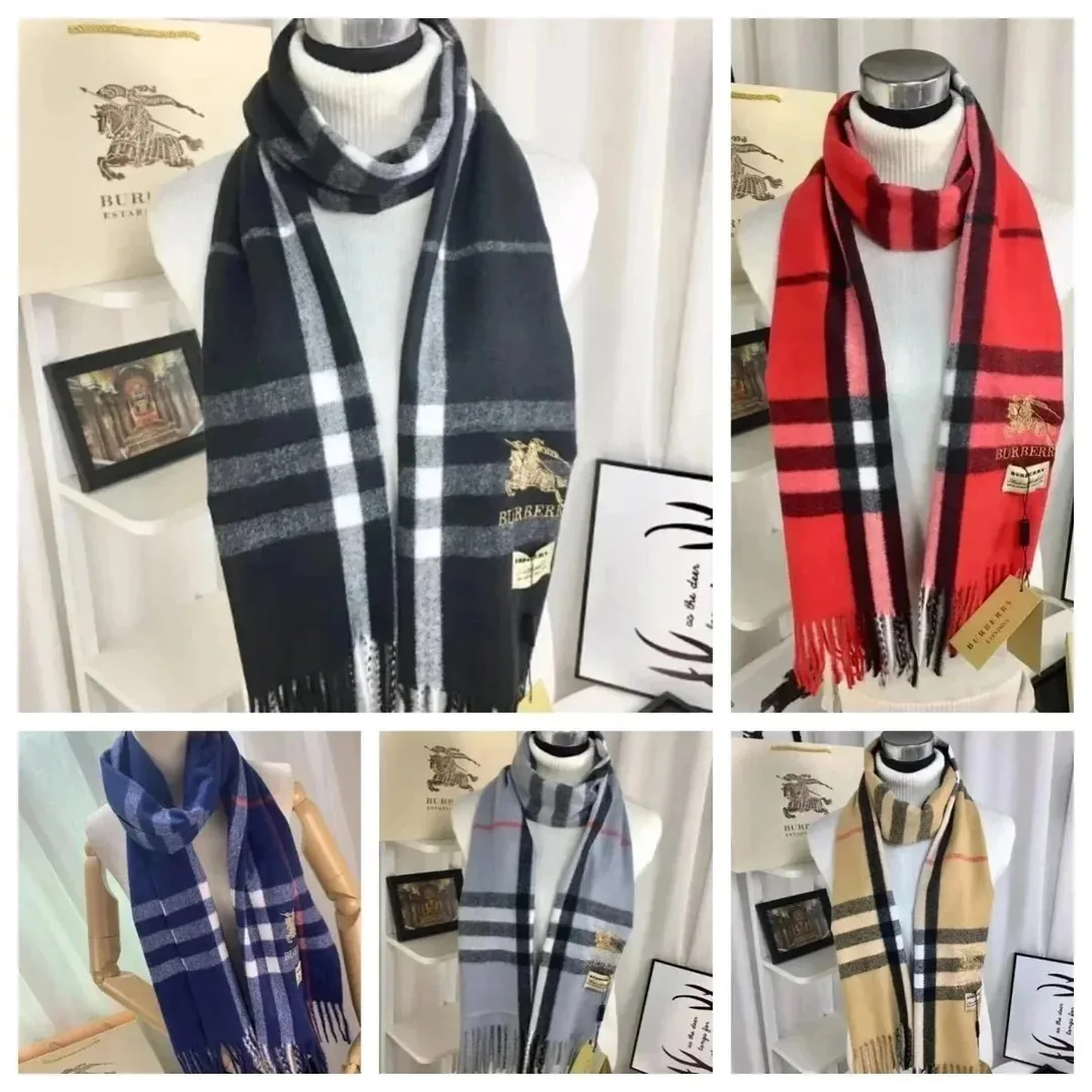 Burberry Vintage Check Cashmere Scarf Collection — photo 2