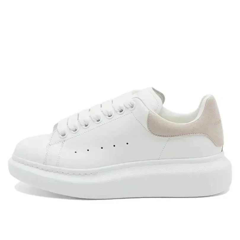 Alexander McQueen Oversized Sneaker White Breathable Platform Sneakers — Photo 14