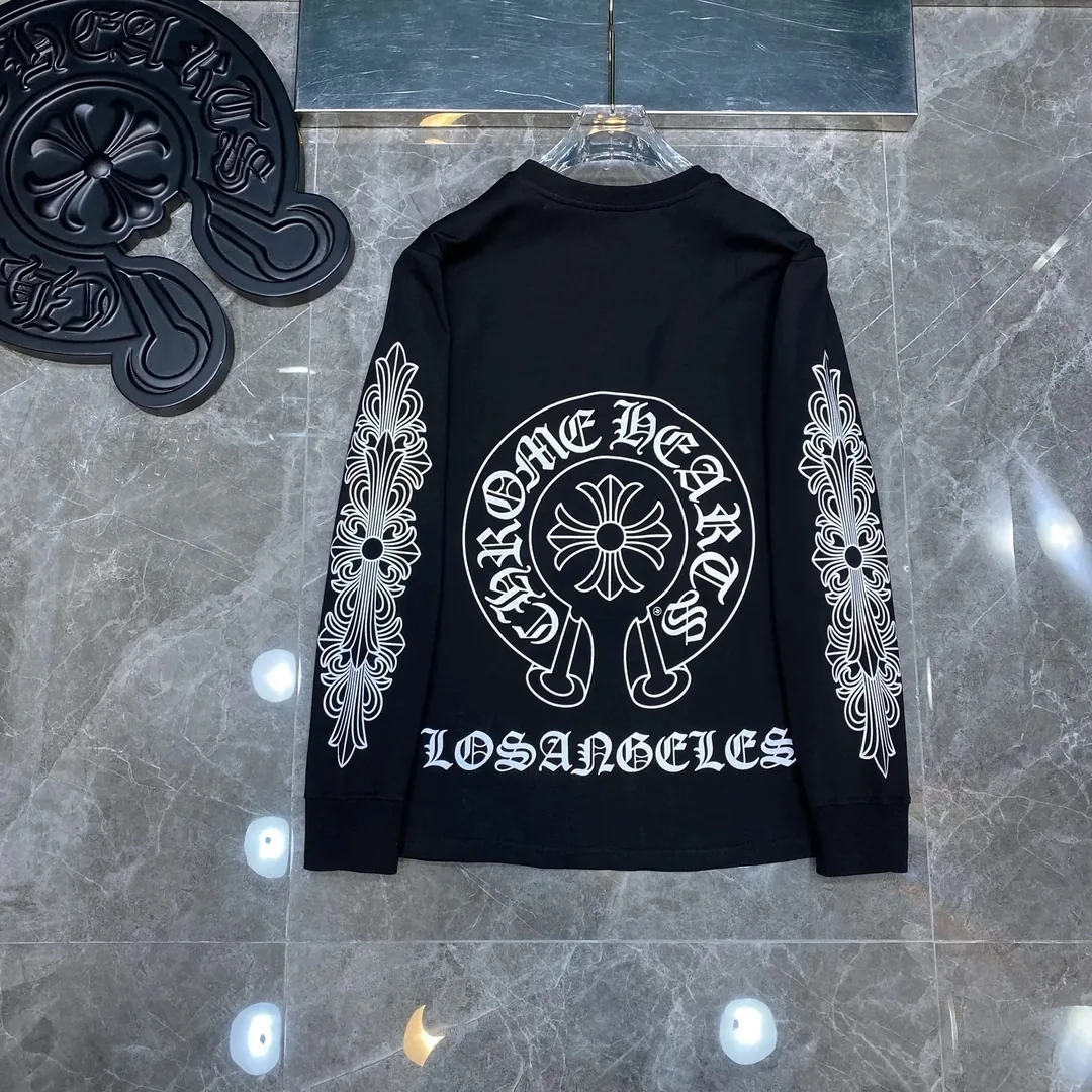 Chrome Hearts Cotton Long-Sleeve Tee — QC
