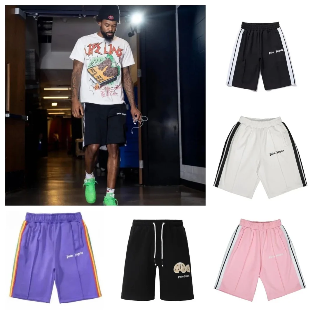 Palm Angels Side Stripe Track Shorts Collection