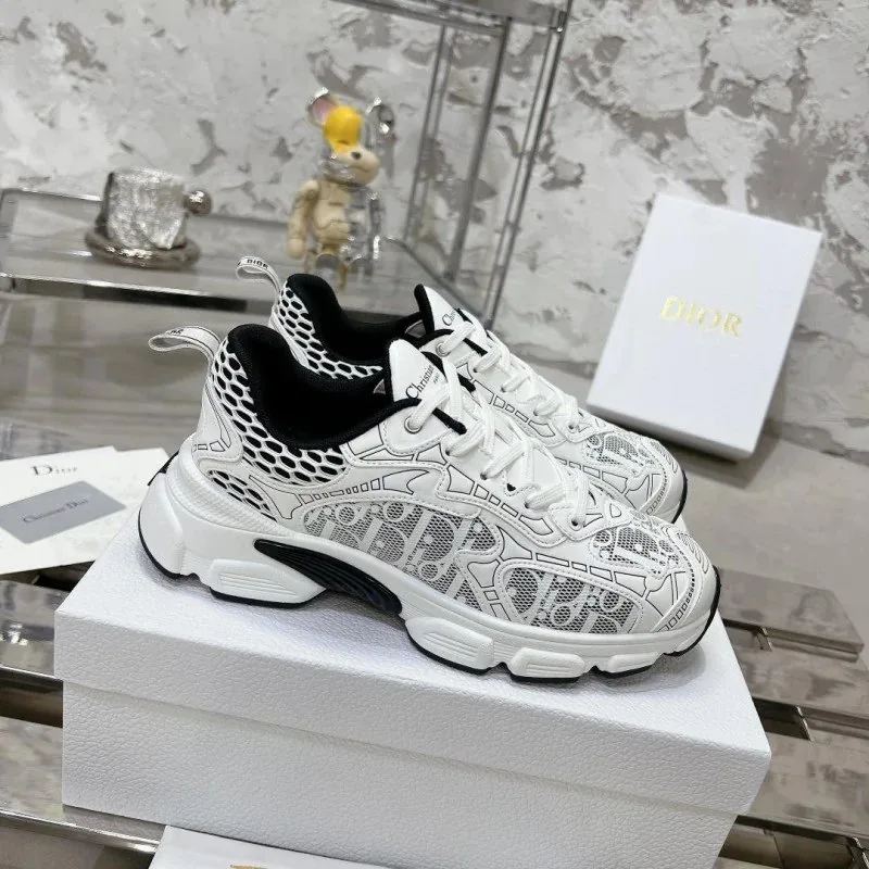 Dior Chrono White Sneakers — QC