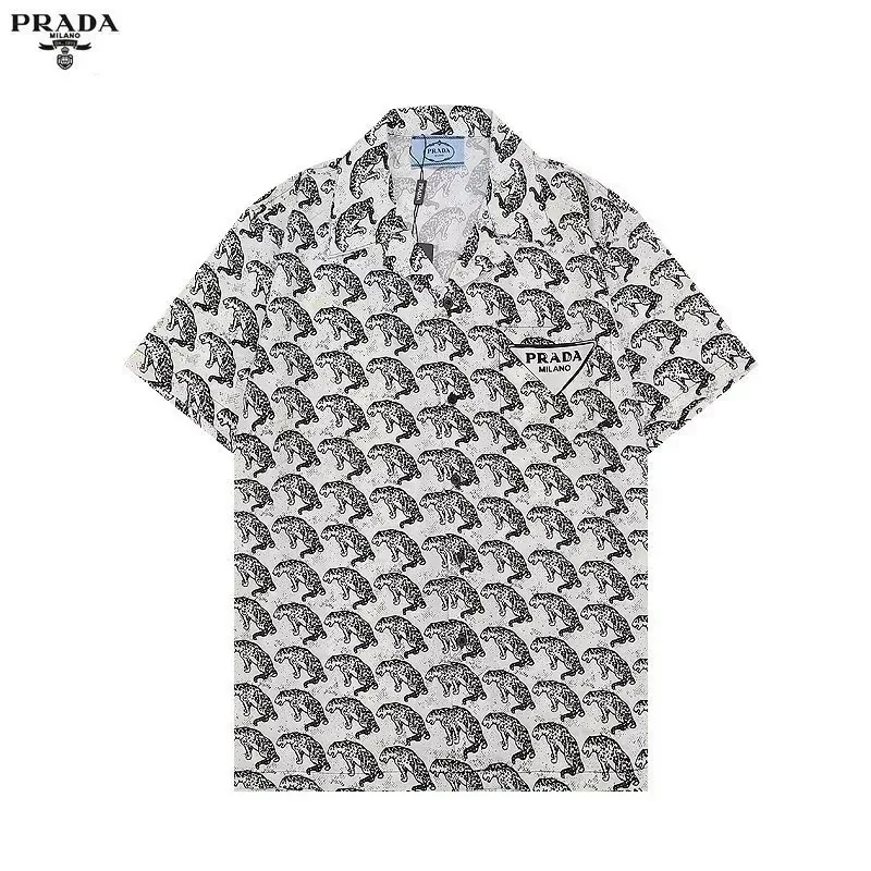 Prada Print Camp Collar Shirt Collection — Photo 11