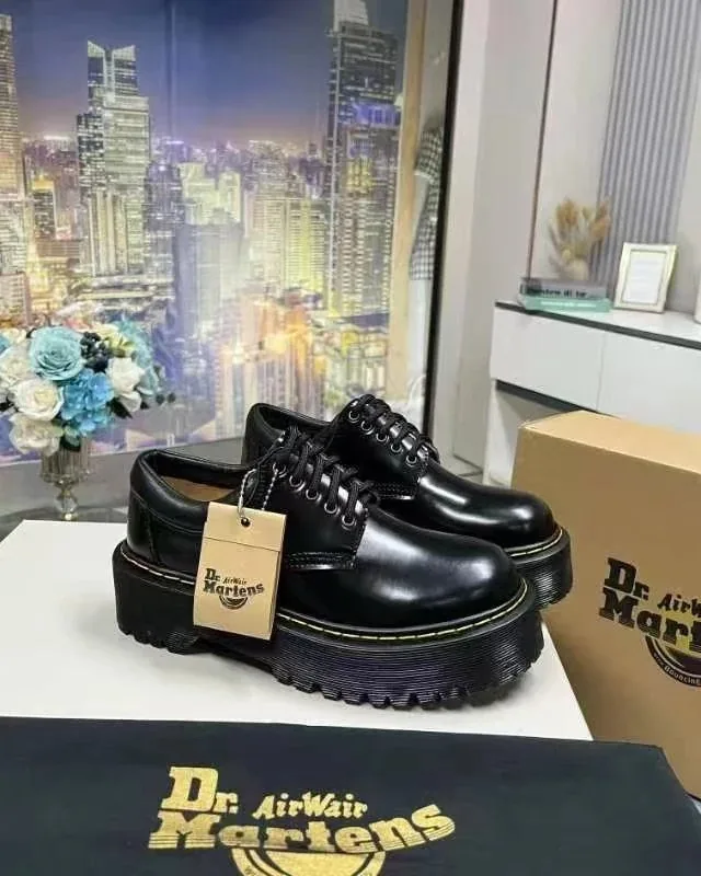 Dr. Martens Dr. Leather Panel Sneakers — Zdjęcie 2