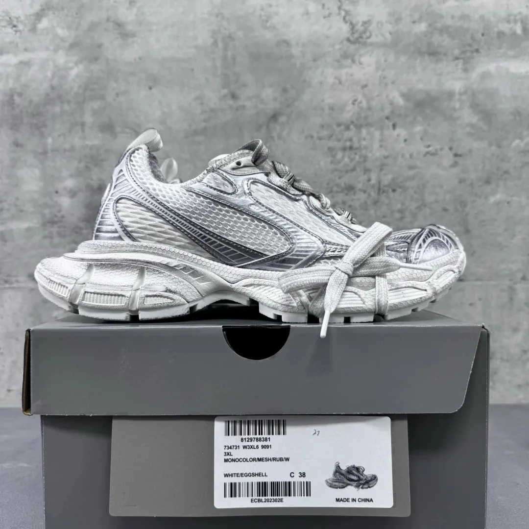 Balenciaga 3XL Black Fleece-Lined Dad Shoes — QC