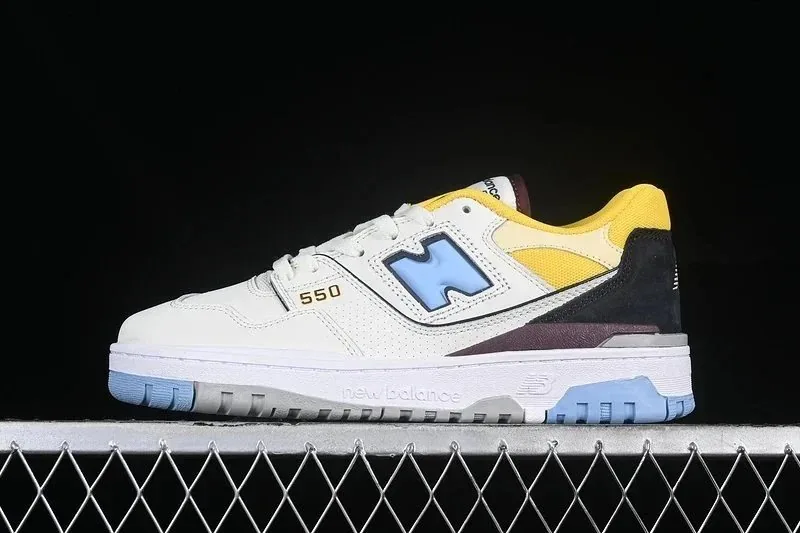 New Balance 550 Retro Lace-Up Skate Shoes — Photo 12