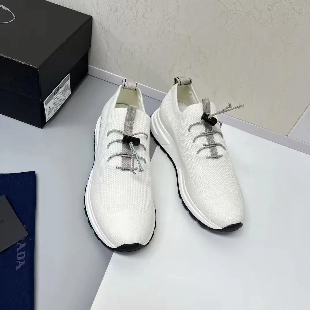 Prada White High-Top Sneakers — QC