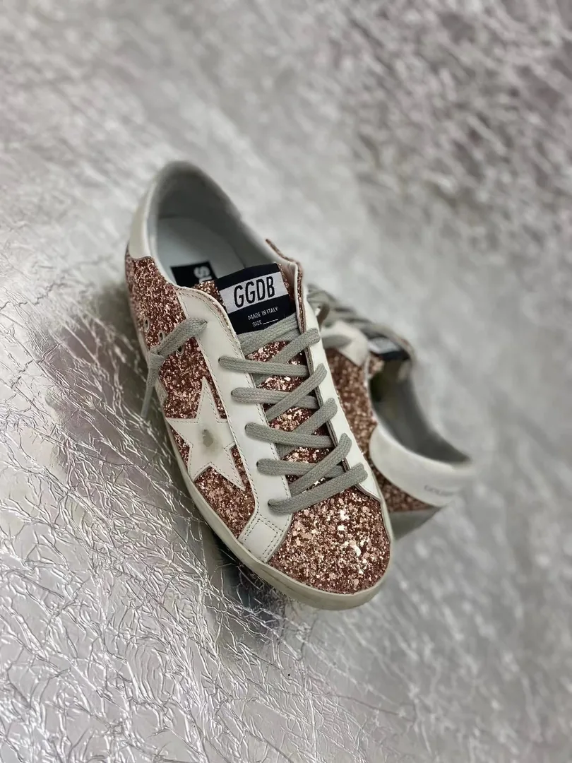 Golden Goose Super-Star Adidas Superstar Glitter Black — photo 7