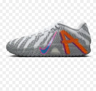 Nike A'One White Basketball Shoes — Photo 12