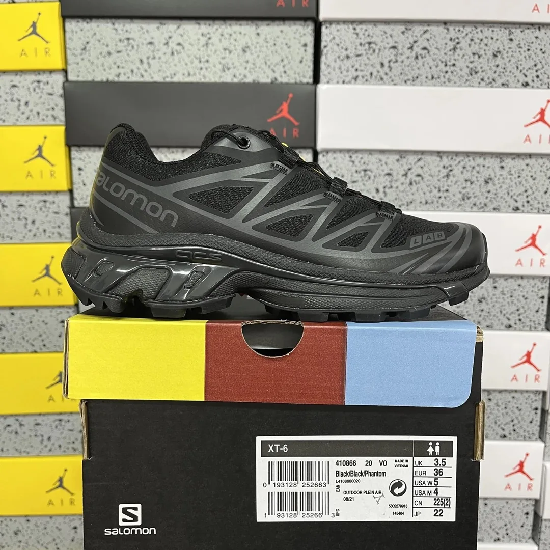 Salomon XT-6 Grey Outdoor Mountain Trail Runners — Photo 4