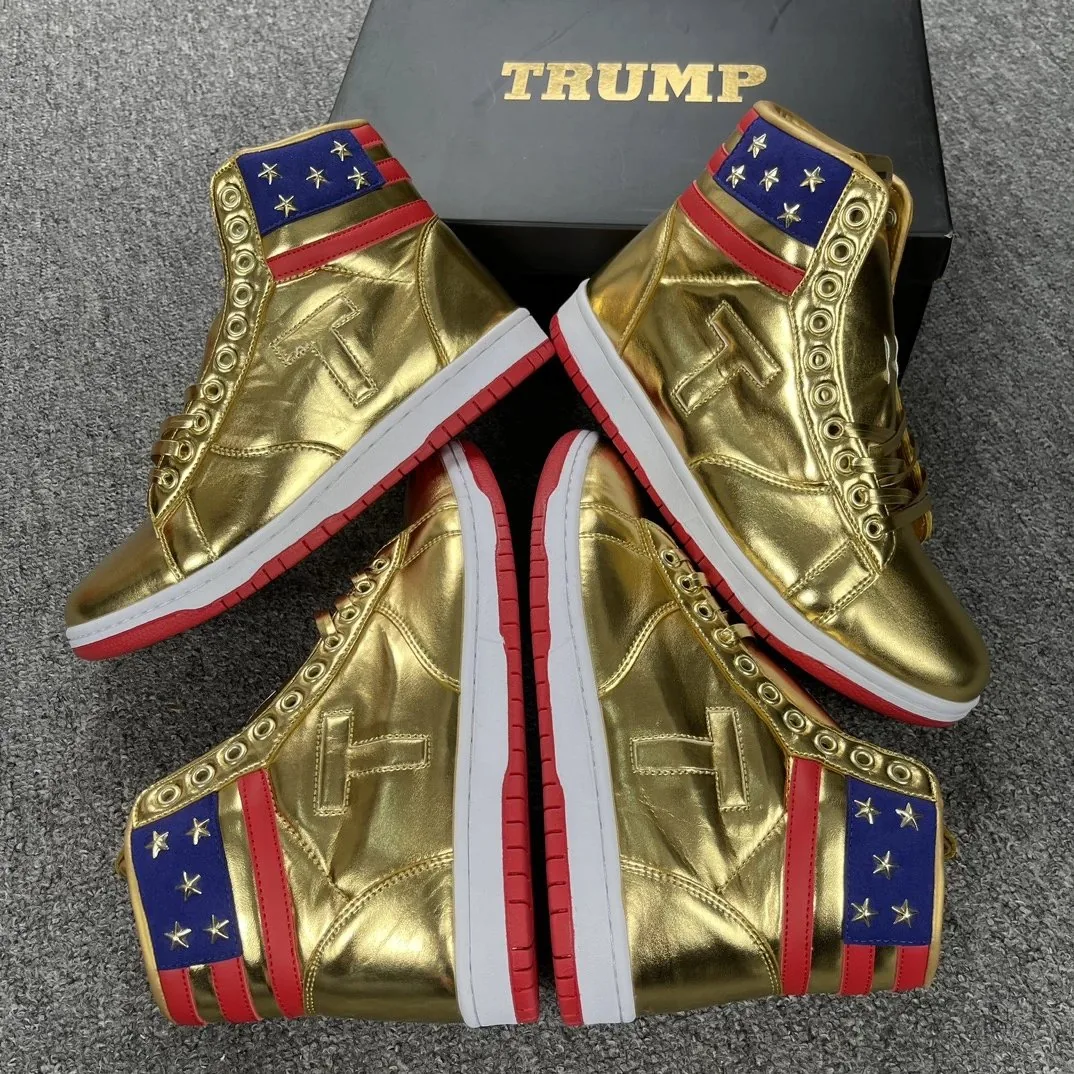 Trump Never Surrender High-Top Sneakers — Photo 2