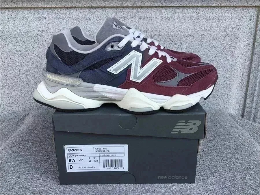 New Balance NB 9060 White Low-Top Sneakers — Photo 11
