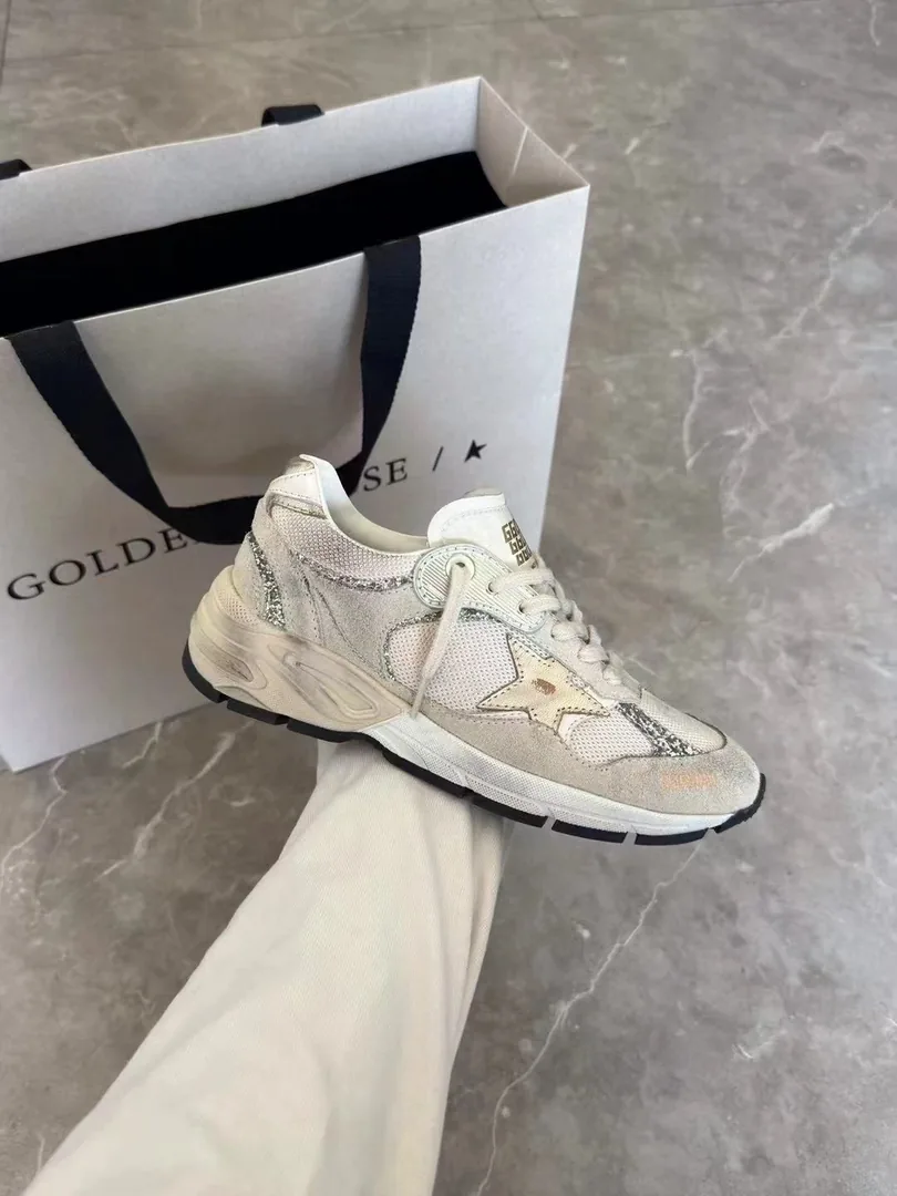 Golden Goose Dad-Star Black White D-Star Runners — photo 2