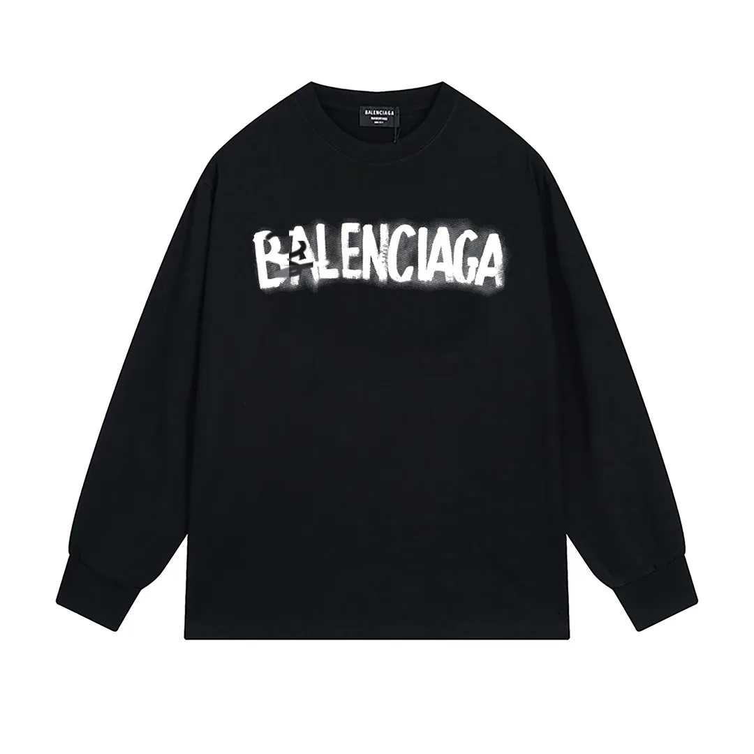 Balenciaga Distressed Graffiti Heavyweight Sweatshirt — QC