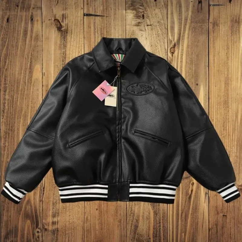 Corteiz Padded PU Leather Jacket — photo 6
