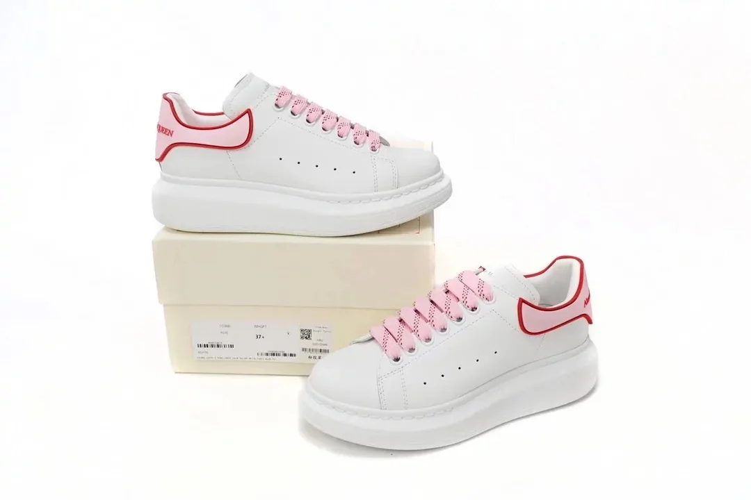 Alexander McQueen Oversized Sneaker White Trainers — Photo 3