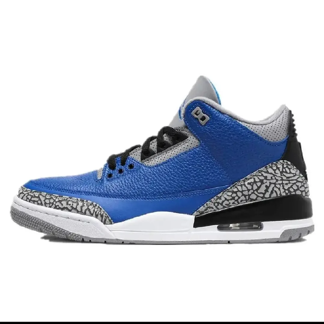 Jordan 3 Red Low-Top Sneakers — photo 9