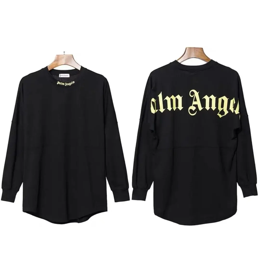 Palm Angels Letter Print Long-Sleeve Tee — photo 11